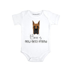 Personalized Great Dane baby clothes Dog sibling baby outfit