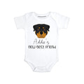 Personalized Rottweiler baby clothes Dog sibling baby outfit