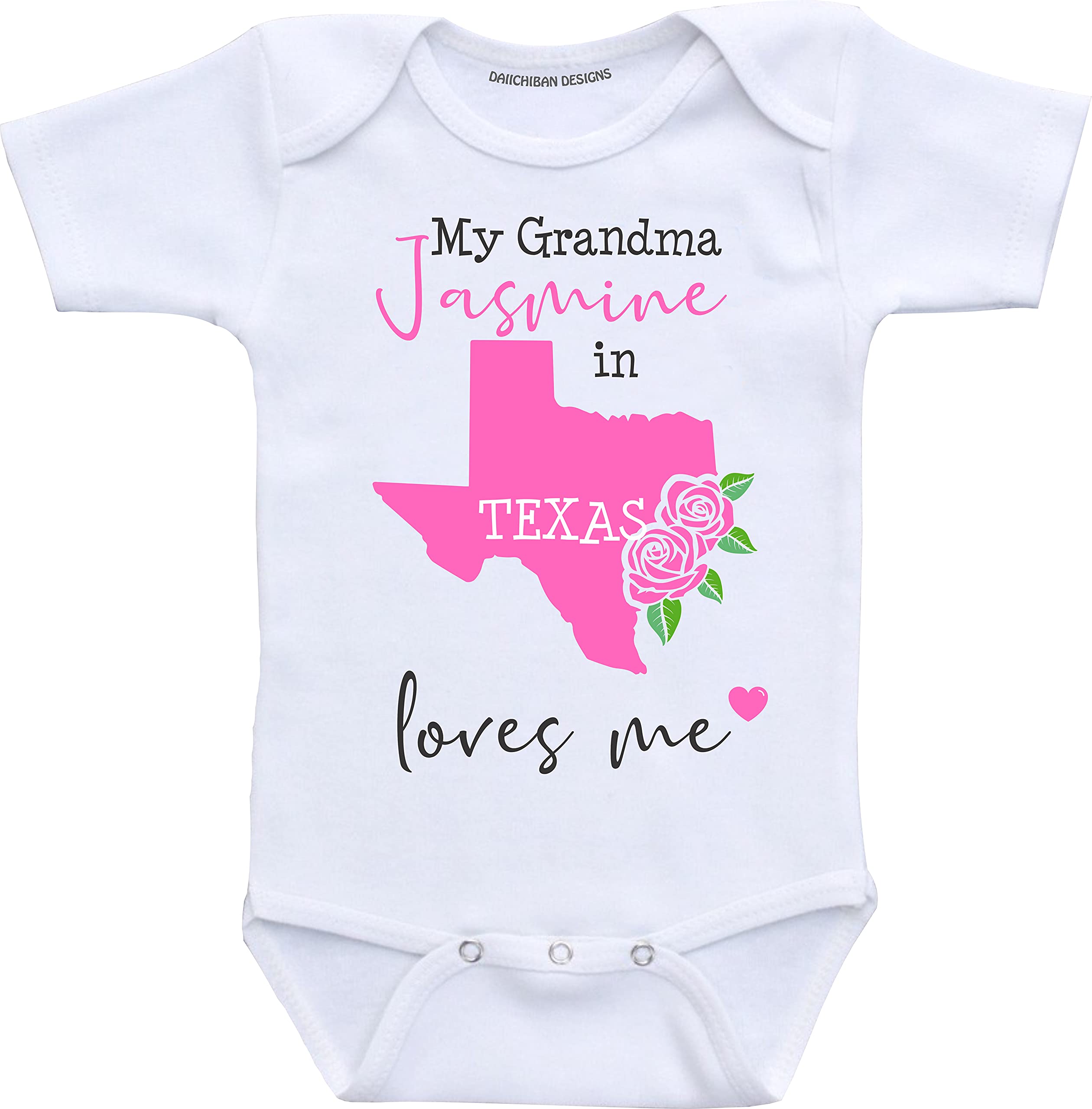 Daiichiban Designs Custom Grandma baby girl clothes