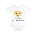Personalized Labrador Retriever baby clothes dog sibling baby clothes