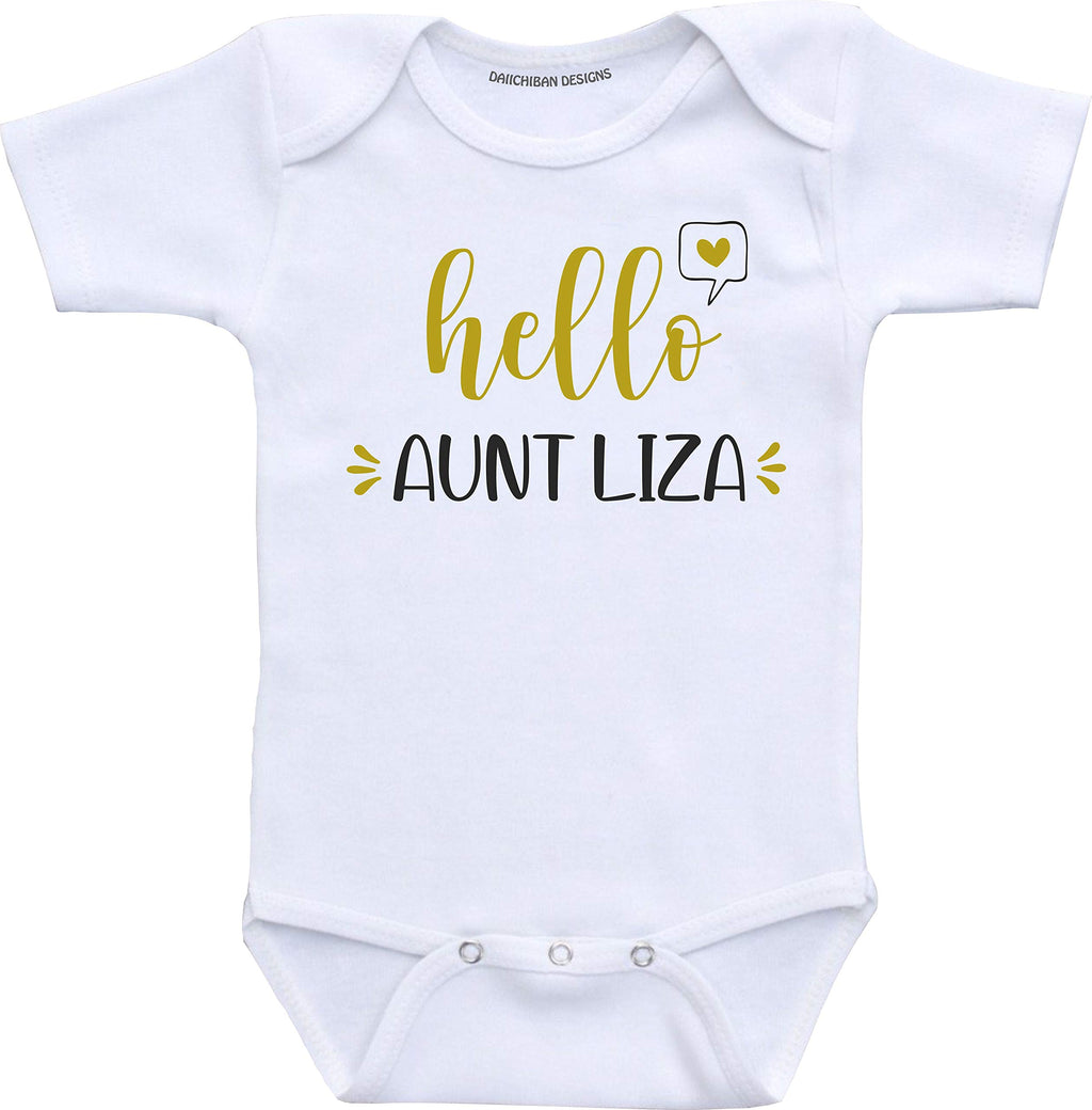 Daiichiban Designs Auntie baby announcements gifts pregnancy reveal to Aunt