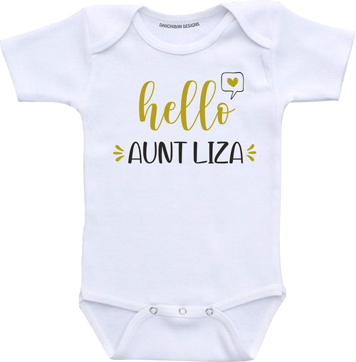 Daiichiban Designs Auntie baby announcements gifts pregnancy reveal to Aunt