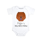 Custom Dog baby gifts Personalized Chow chow baby clothes