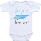 Daiichiban Designs Someone in Tennessee loves me baby clothes Custom baby gifts