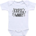 Guess what pregnancy announcement shirt
