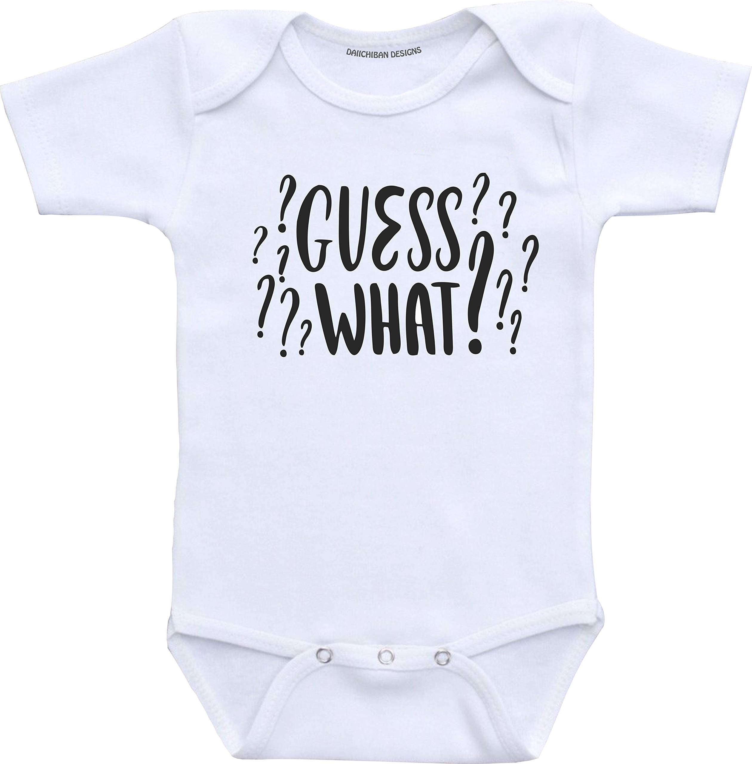 Guess what pregnancy announcement shirt