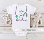 Daiichiban Designs My Dad is a Doctor baby clothes
