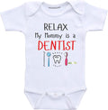 Daiichiban Designs My mom is a dentist baby clothes