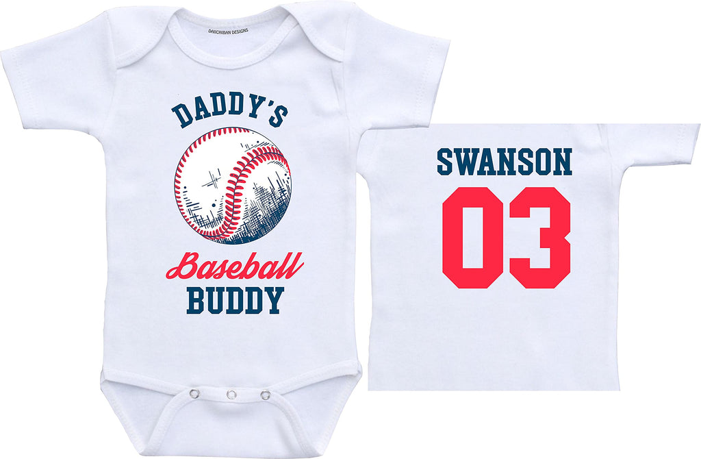 Daiichiban Designs Baseball baby clothes