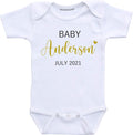 Daiichiban Designs Custom pregnancy announcement shirt baby reveal ideas