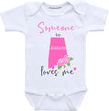 Daiichiban Designs Someone in Alabama loves me baby gifts customizable