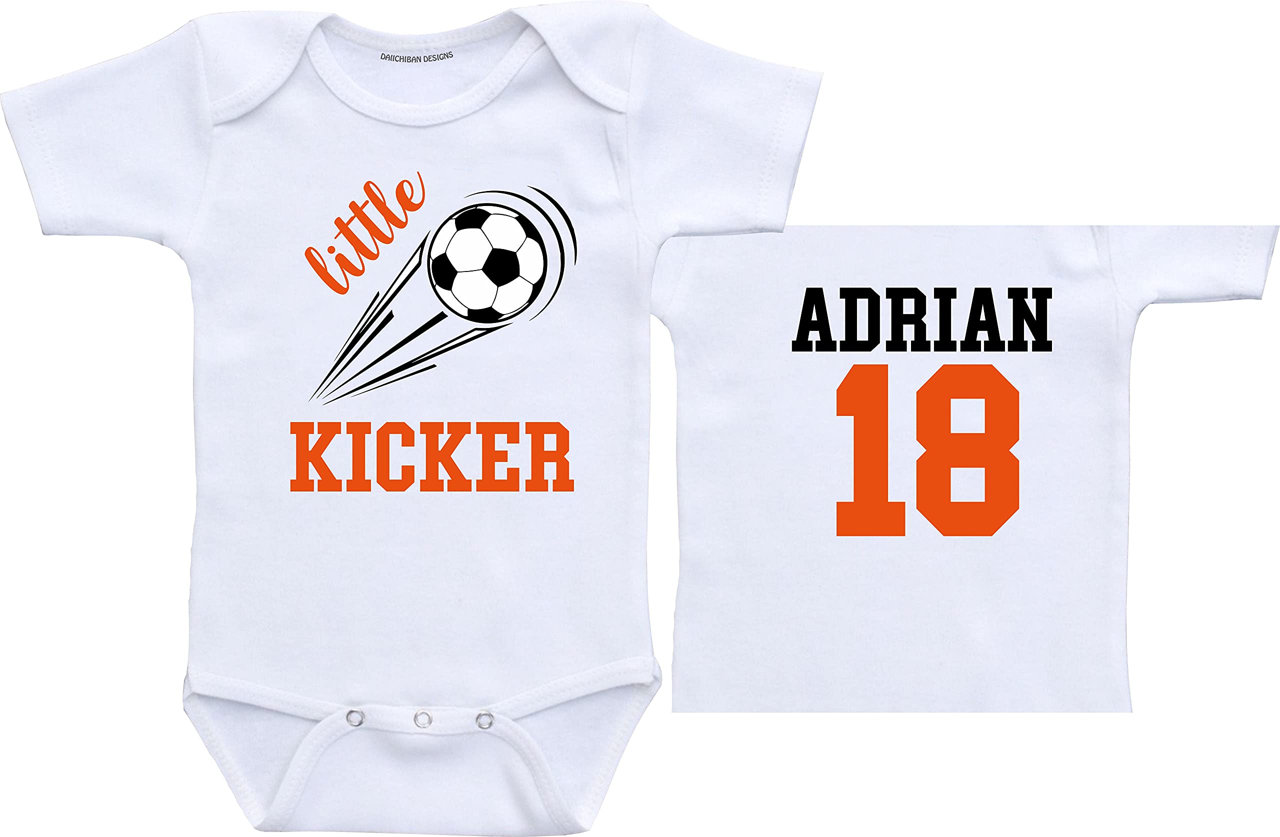 Daiichiban Designs Soccer baby clothes boy