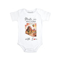 Daiichiban Designs Personalized Baby Bodysuit – “Arizona with Love” with Custom State Option