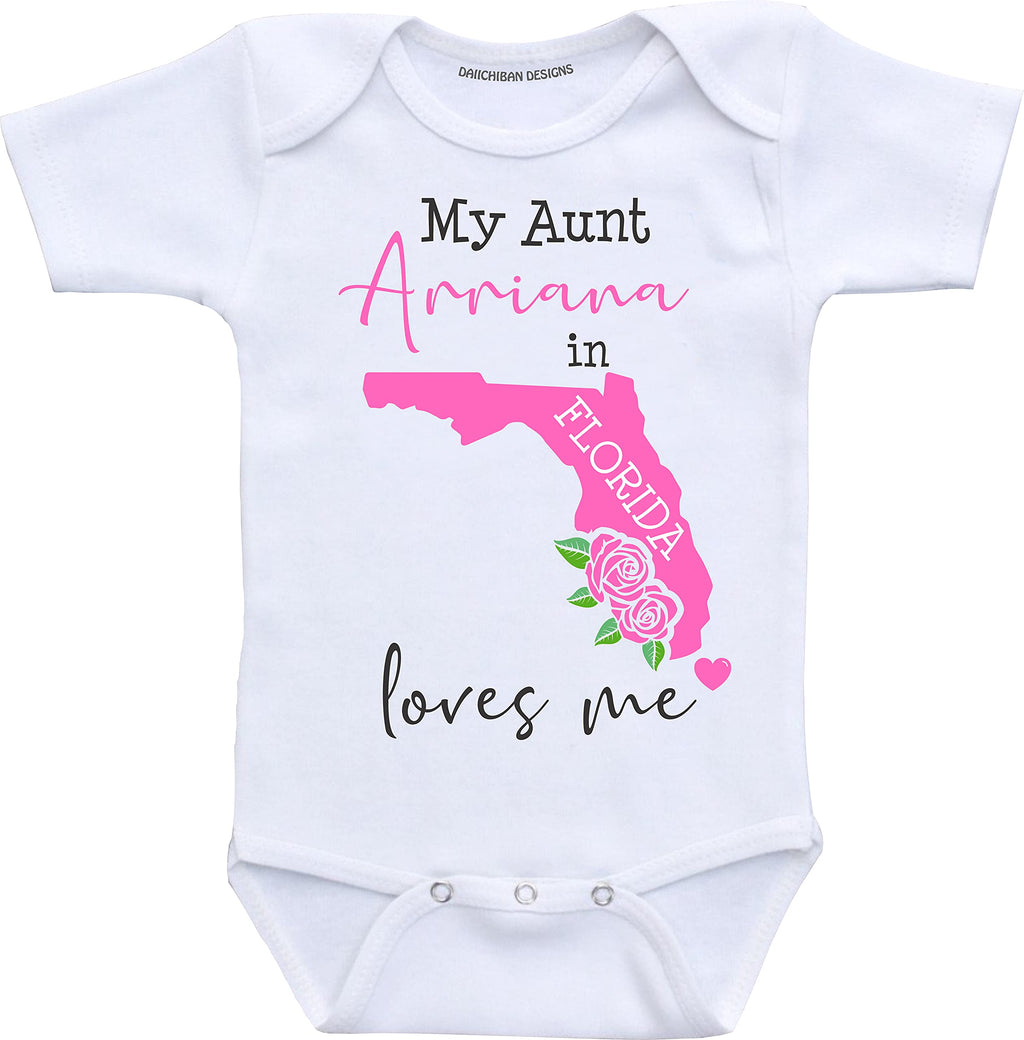 Daiichiban Designs Custom Aunt baby girl clothes