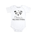 Personalized Dog baby gifts Dalmatian baby clothes