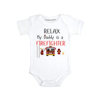 Firefighter Infant clothes Fireman baby gift