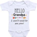 Daiichiban Designs Pregnancy Announcement to Grandpa- Hello Grandpa I Can't Wait to See You! (3 months)