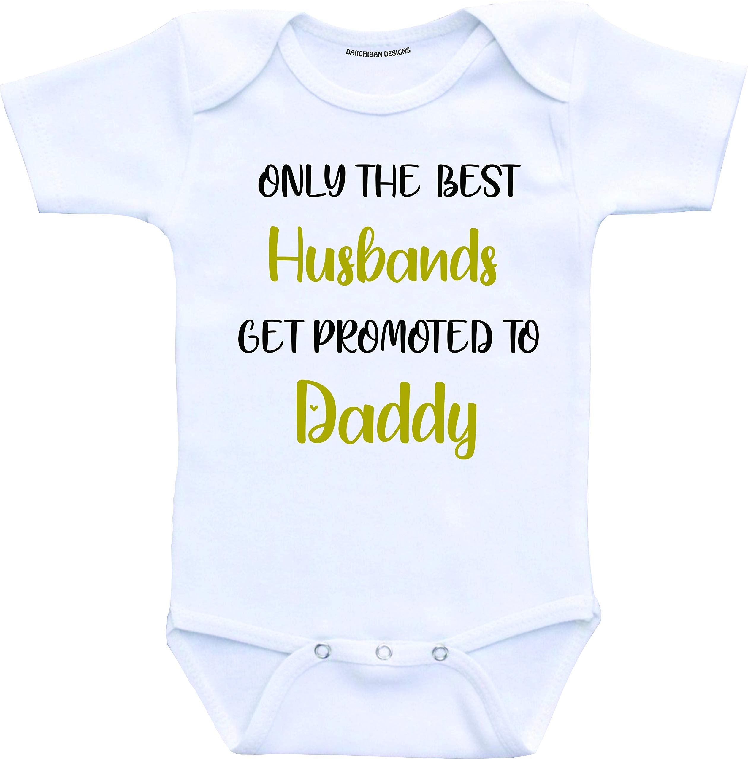 Daiichiban Designs baby reveal daddy pregnancy announcement for dad shirt