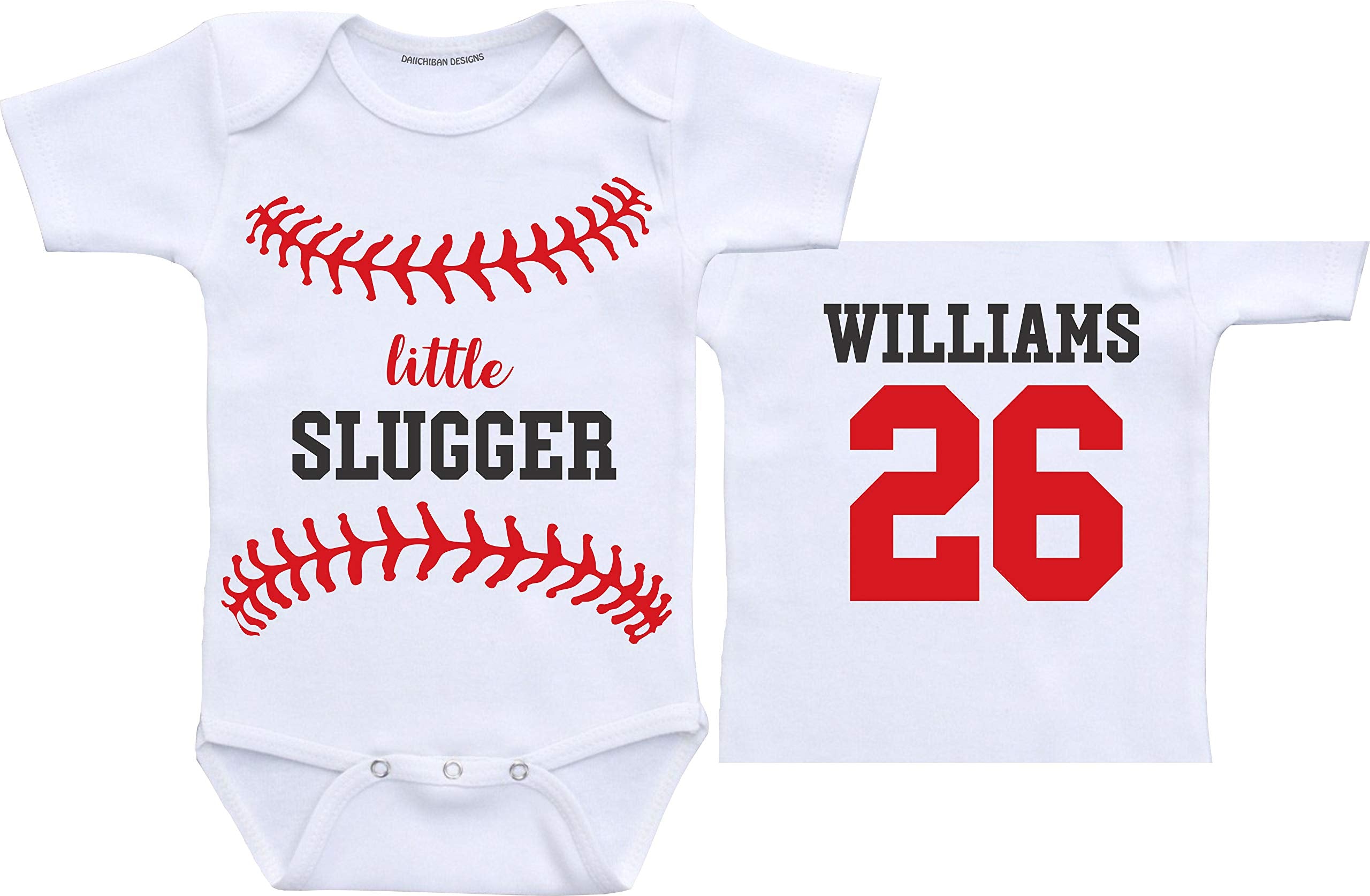 Daiichiban Designs baseball baby boy clothes custom