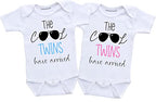 Matching twins outfits boy and girl Funny Twin outfits for boy and girl