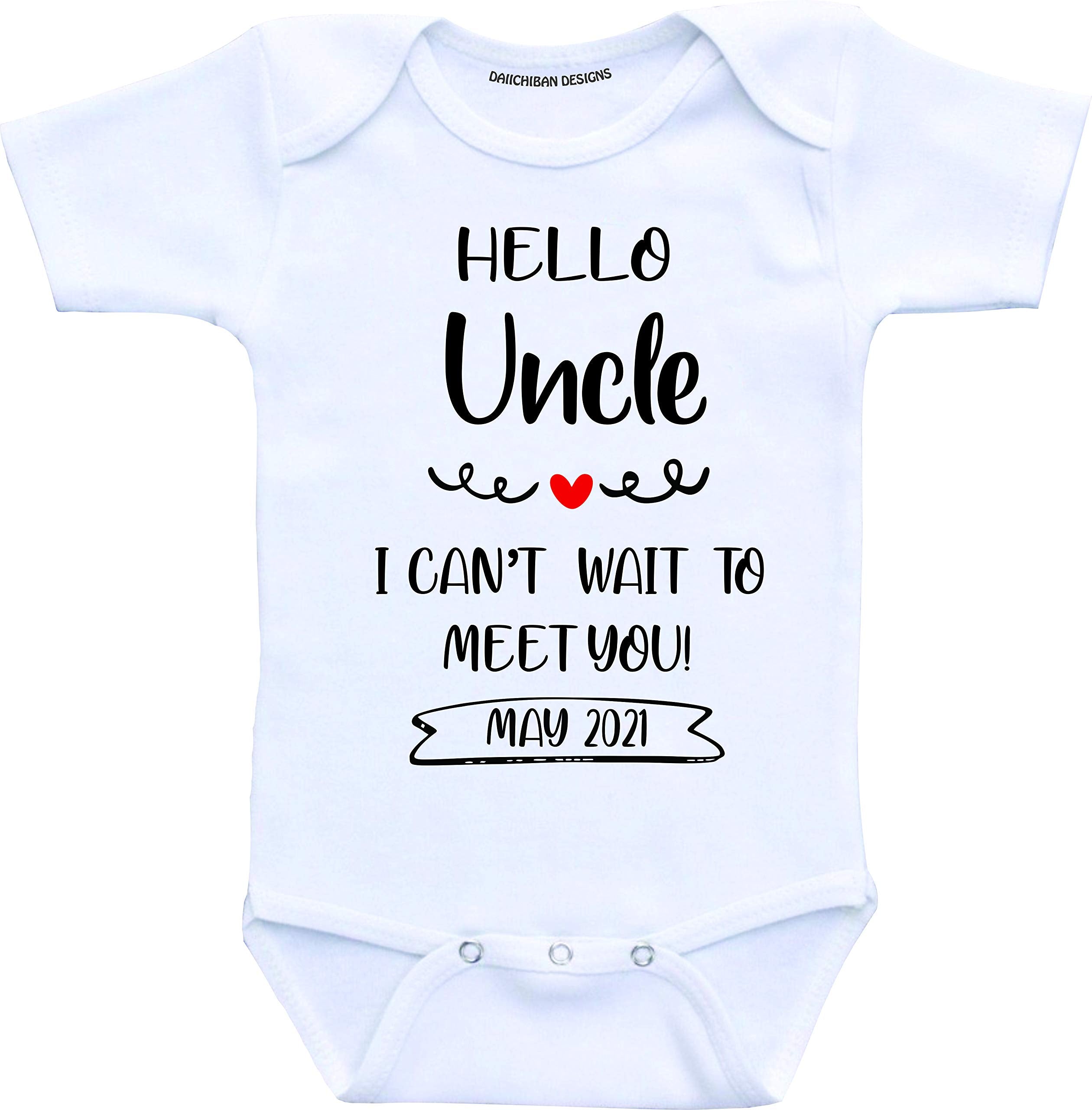 Daiichiban Designs Pregnancy announcement Uncle reveal gift