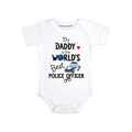 Daddy Police officer baby clothes