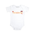 Daiichiban Designs Firefighter’s Son Baby Bodysuit –Baby Shower Gift for Firefighter Dad