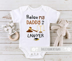 Daiichiban Designs Lawyer baby outfit