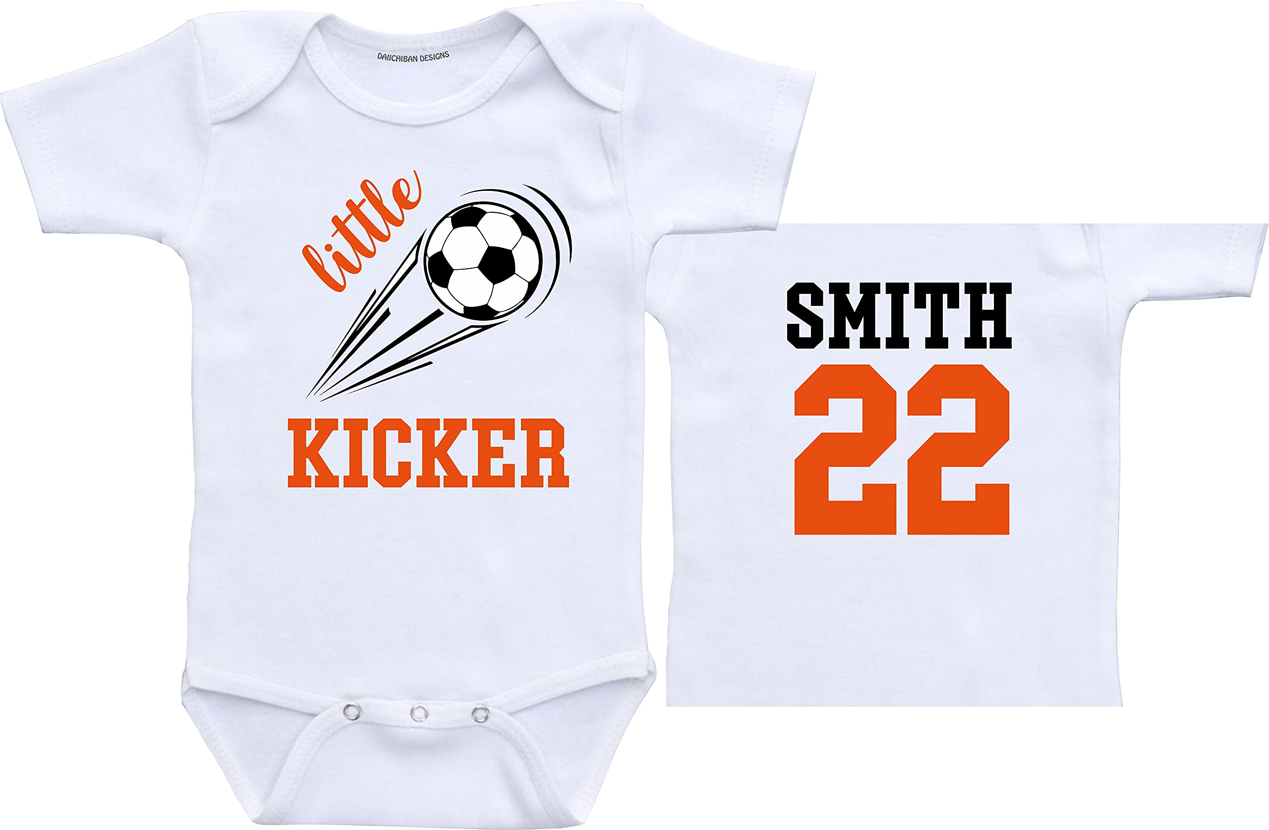 Daiichiban Designs Soccer baby clothes boy