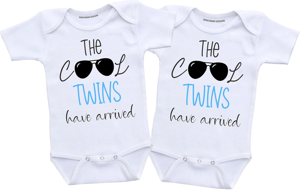 Twin baby boy clothes Funny Twins baby gifts for boys