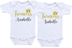 Daiichiban Designs Personalized Twin baby girls gift