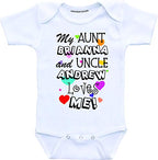 My Aunt and Uncle Love me Baby Clothes