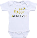 Daiichiban Designs Auntie baby announcements gifts pregnancy reveal to Aunt