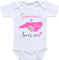 Daiichiban Designs Someone in North Carolina loves me Custom baby gifts