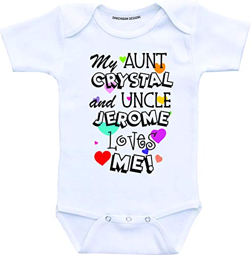 My Aunt and Uncle Love me Baby Clothes