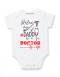 My Daddy is a Doctor baby clothes Dad doctor gifts