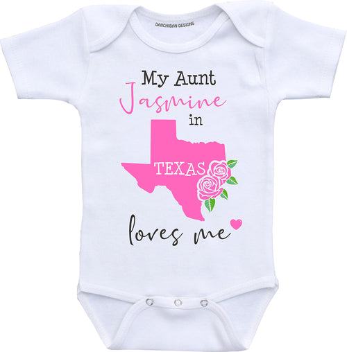 Daiichiban Designs Custom Aunt baby girl clothes