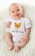 Personalized Yorkshire Terrier baby clothes Yorkie baby outfit