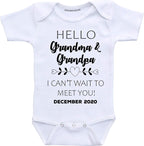 Customized Baby Announcement Custom Pregnancy Reveal Clothes