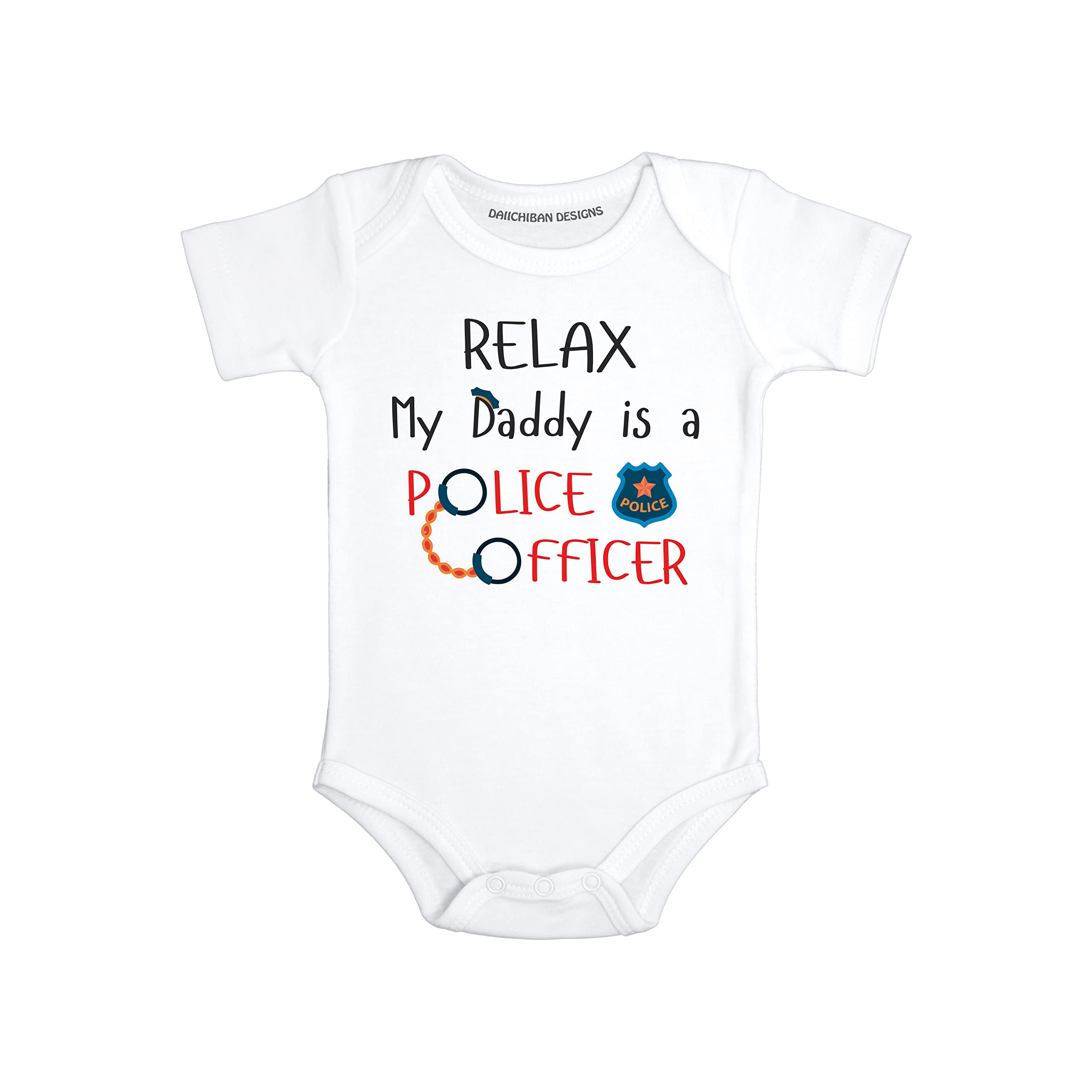 Police Daddy baby clothes Police officer baby outfit