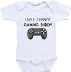 Custom Uncle Baby Clothes Gaming Buddy Infant Onesie