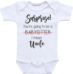 Daiichiban Designs Surprise pregnancy announcement for uncle baby reveal gifts