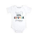 Daiichiban Designs Little Explorer baby boy clothes with name Personalized baby gifts for boys