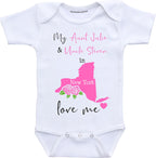Daiichiban Designs Custom Aunt and Uncle baby gifts New York baby clothes