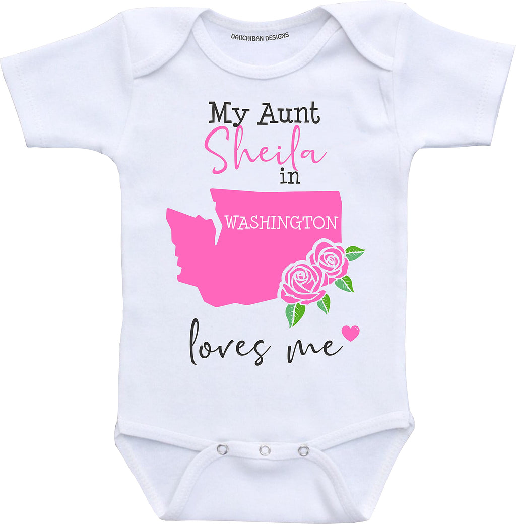 Daiichiban Designs Custom Aunt baby girl clothes