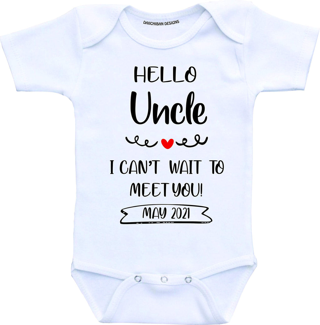 Daiichiban Designs Pregnancy announcement Uncle reveal gift