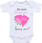 Daiichiban Designs Custom Aunt baby girl clothes