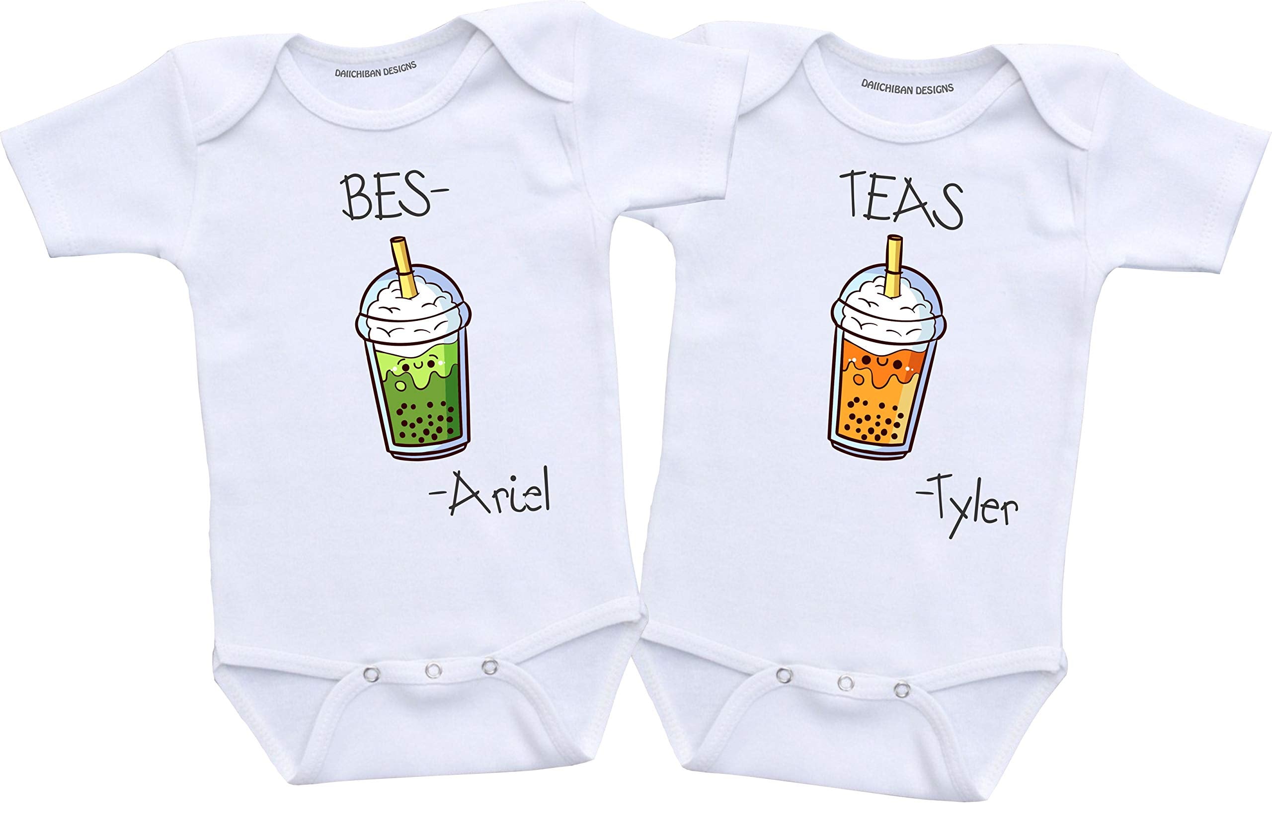 Daiichiban Designs Custom Twin outfits Bestea Twins matching sets