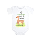Daiichiban Designs Auntie baby clothes unisex Personalized baby gifts with name