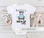 Daiichiban Designs Police Officer Law Enforcement Daddy Best Back up Infant Creeper